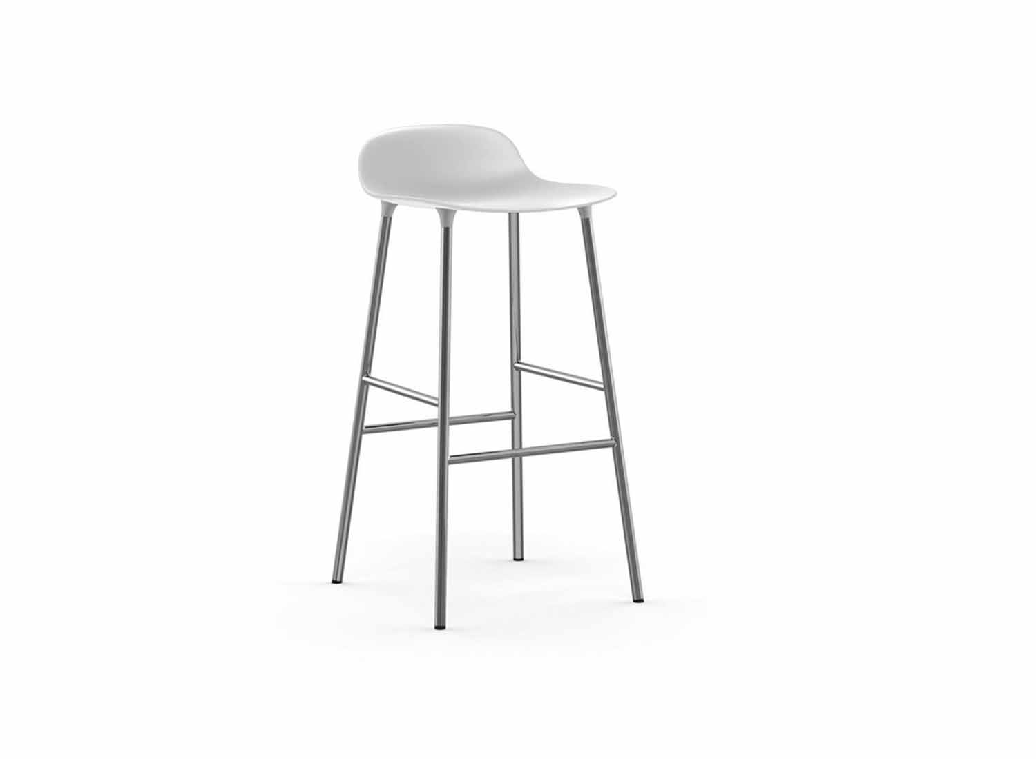 Normann Copenhagen Form Barstool 75cm Steel Stuhl